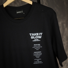 Remera Take Negro - comprar online