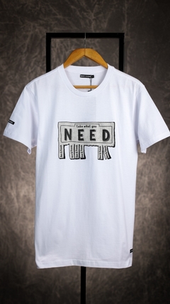 Remera Need Blanco - comprar online