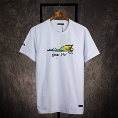 Remera Slow Blanco