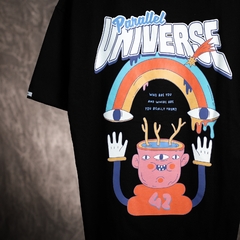 Remera Universe Negro - tienda online