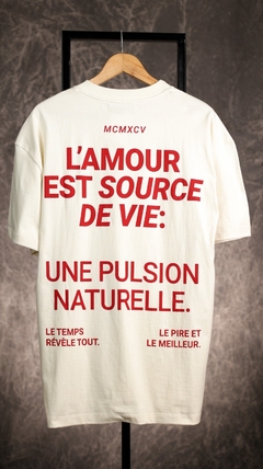 Remera L'amour Crudo - tienda online