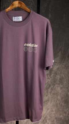 Remera Evolution Lila en internet