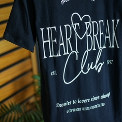 Remera Heart Breaker Negro - tienda online