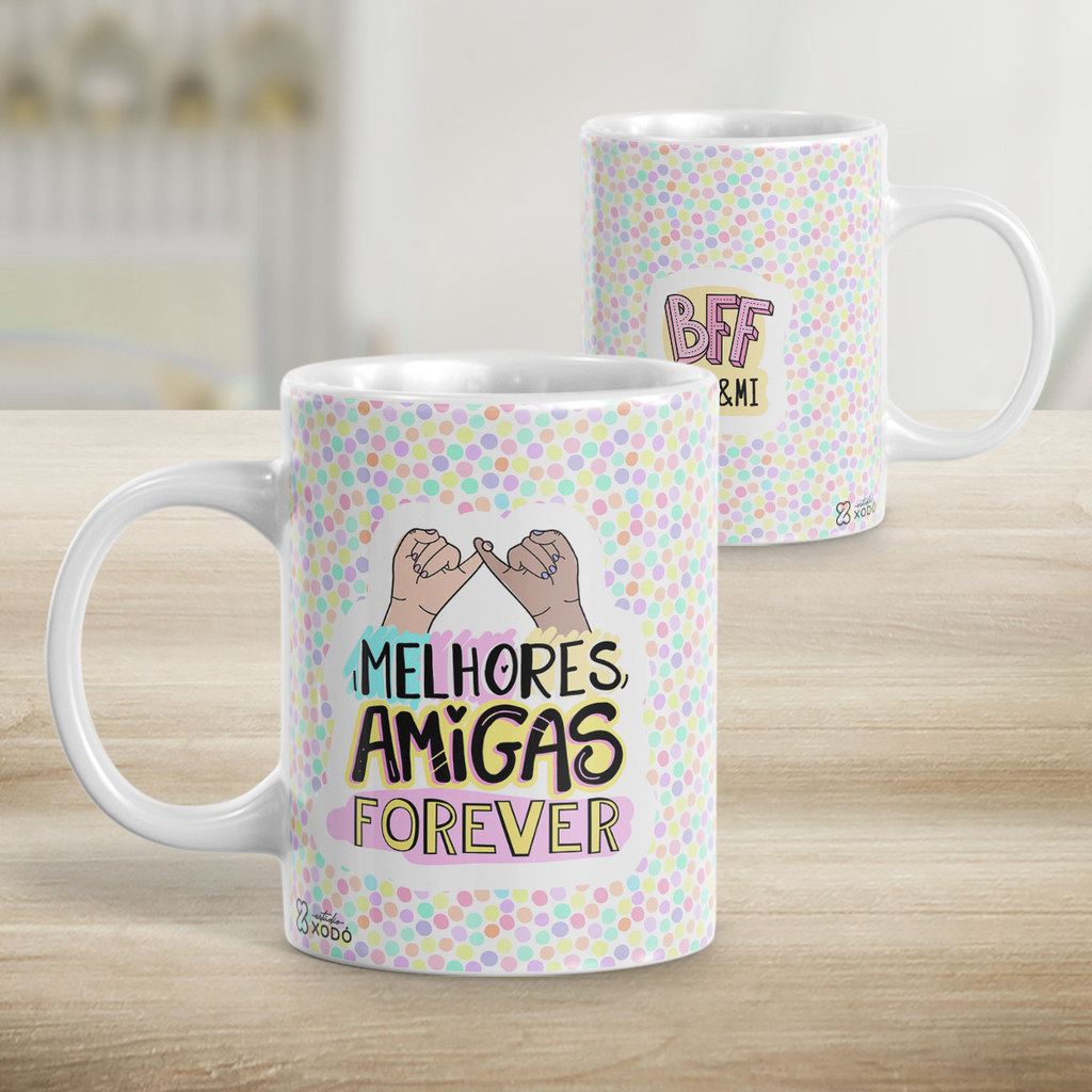 Caneca Best Friend Forever -  - Canecas personalizadas em