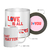 Caneca na Lata Personalizada Presente Namorado Namorada LGBT Meninos Love Is All That Matters - Estúdio Xodó - Presentes Personalizados 