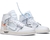 TENIS NIKE AIR JORDAN 1 X OFF WHITE "WHITE" na internet