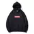 MOLETOM SUPREME CROSS X HOODIE BLACK