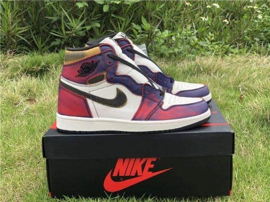 Nike sb air jordan 1 la to chicago outlet