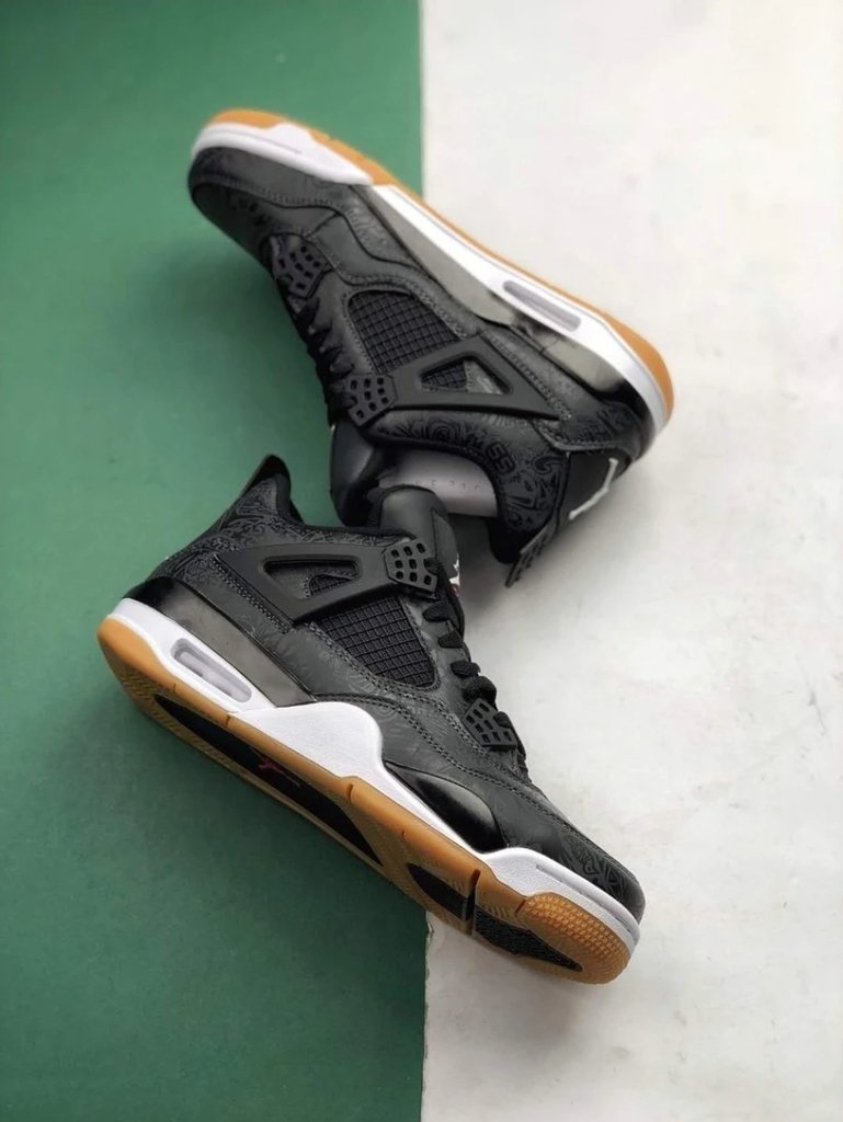 Laser black retro 4 clearance