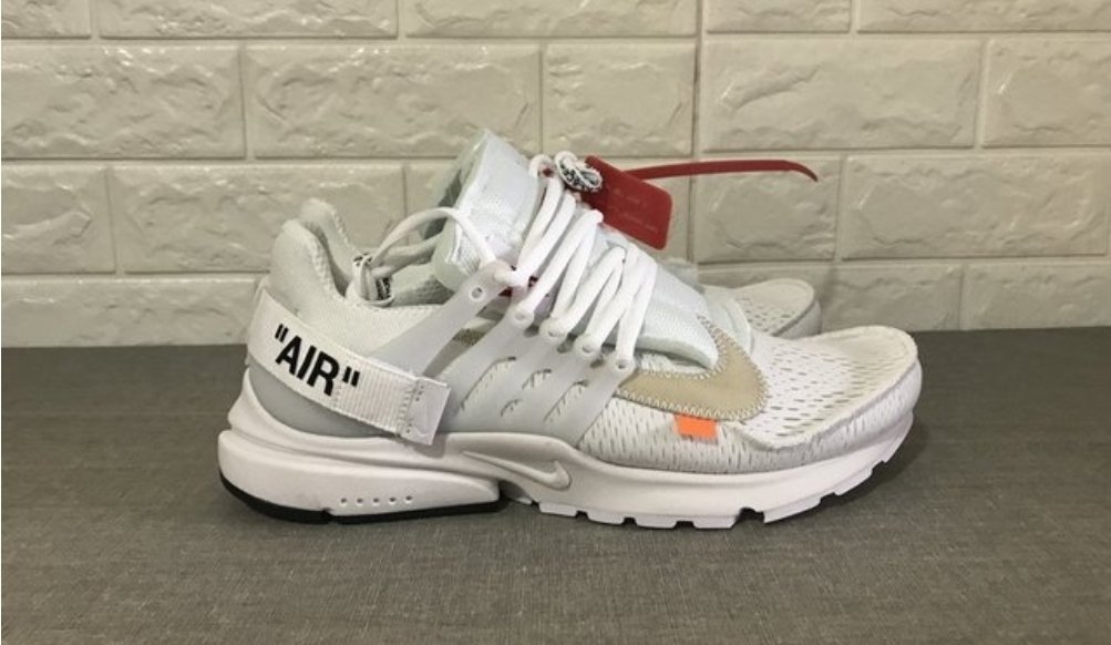 Nike off white shoes presto hotsell