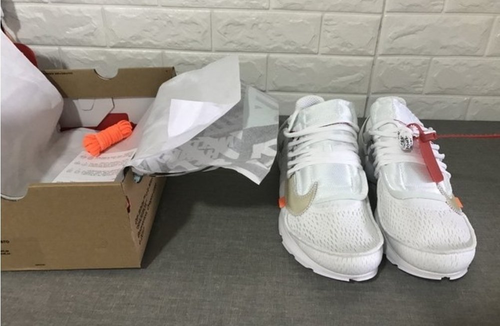 T NIS NIKE AIR PRESTO X OFF WHITE