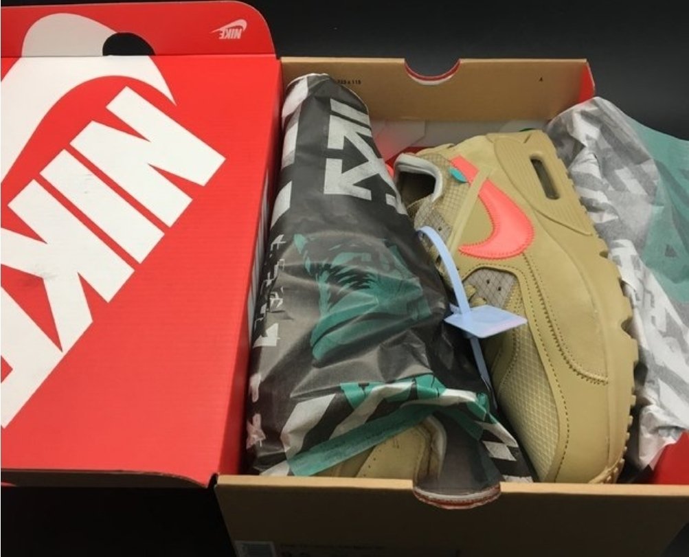 T NIS NIKE AIR MAX 90 X OFF WHITE