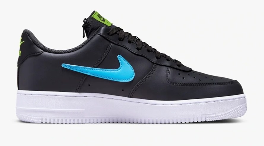 TENIS NIKE AIR FORCE 1 PRM BLACK CARABINER