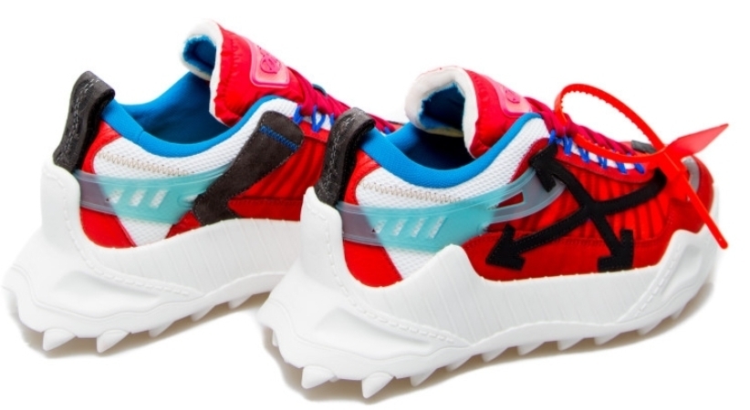 Tenis off white best sale vermelho