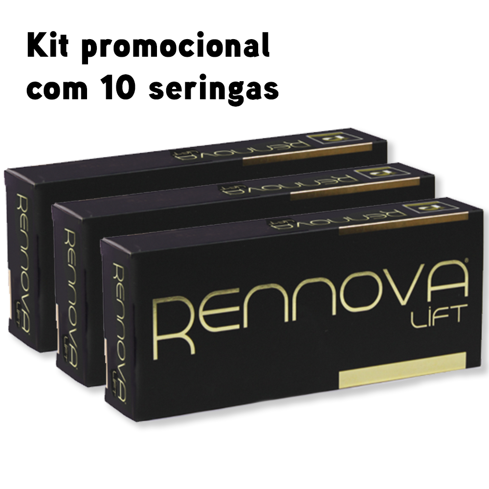Kit Promocional com 10 Seringas de Rennova® Lift
