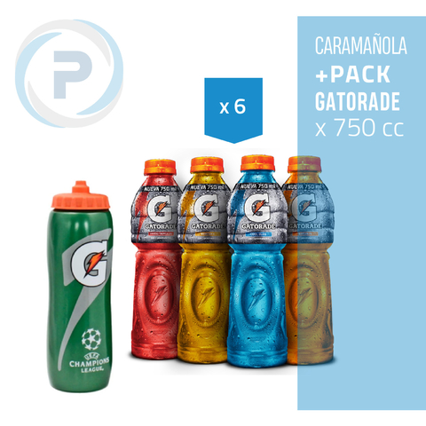 Pack Gatorade + Caramañola