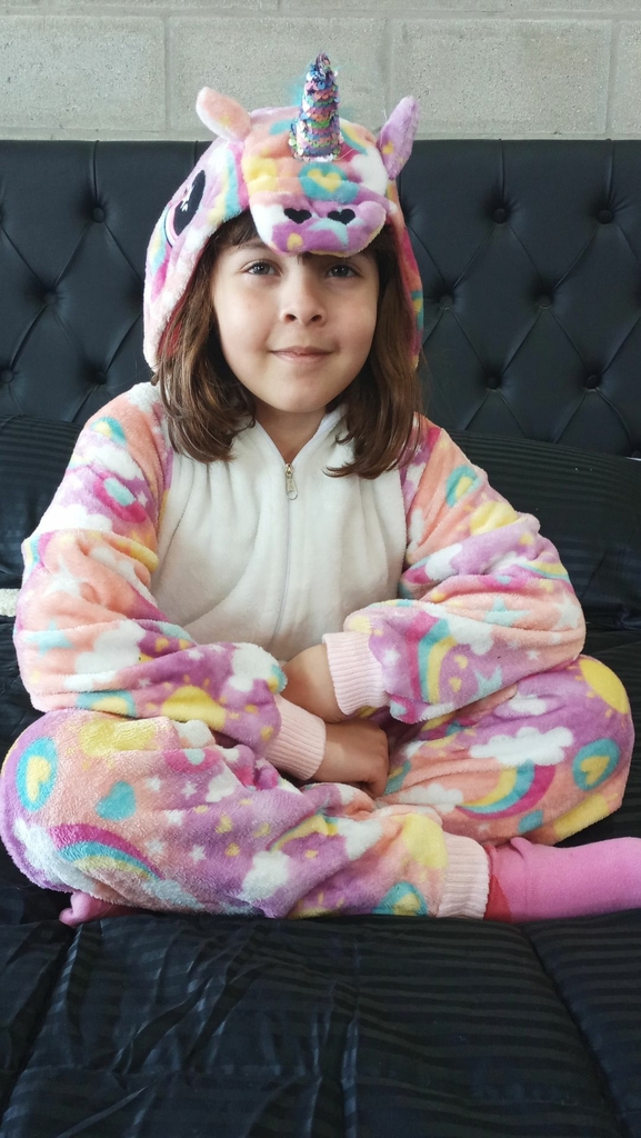 Pijama Infantil Enterizo Unicornio Comprar en Zunoni