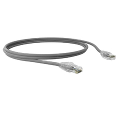 PATCH CORD U/UTP CAT.5E CMX T568A/B 0.5 METRO CINZA