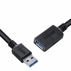 CABO EXTENSOR USB A 3.0 MACHO X 3.0 FEMEA PUAMF3-1M