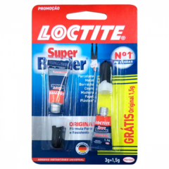 SUPER BONDER ORIGINAL 3G + 1,5 GRAMAS