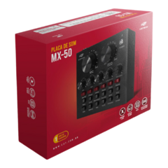 PLACA DE SOM STREAMING MX-50BK C3TECH