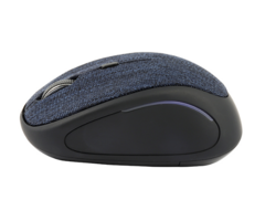 MOUSE SEM FIO BLUETOOTH TINY AZUL MS601 TECIDO