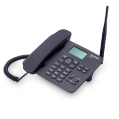 TELEFONE CELULAR RURAL DE MESA QUADRIBAND 1 CHIP AQUARIO CA-40S