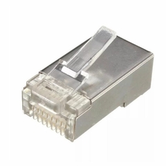 PLUG MODULAR 8P8C RJ45 BLINDADO CAT6 PGMD0006 - comprar online