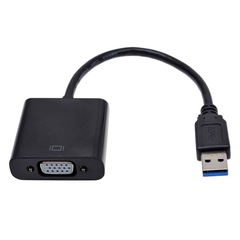 CABO CONVERSOR USB P/ VGA FEMEA