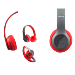 HEADPHONE BLUETOOTH VERMELHO - HF2202