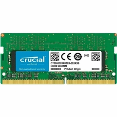 MEMORIA NOTEBOOK CRUCIAL 16GB DDR4 3200