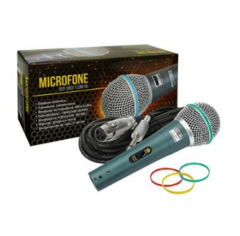 MICROFONE COM FIO PROFISSIONAL SC-5801 - comprar online