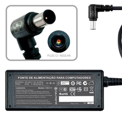 FONTE P/ NOTEBOOK 19.5V 2.15A - Plug. 6.5×4.4mm (173)