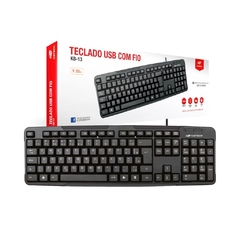 TECLADO USB KB-13BK PRETO C3TECH