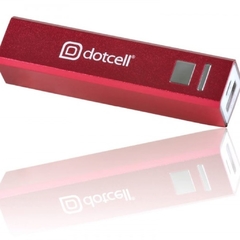 BATERIA AUX POWERBANK DOTCELL DC-PB262 VERMELHO