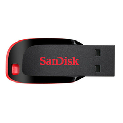 PEN DRIVE 8GB SANDISK PRETO CRUZER BLADE