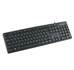 TECLADO USB KB15BK PRETO C3PLUS - comprar online