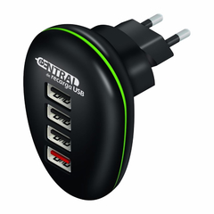 CARREGADOR USB 4 PORTAS 2.1A