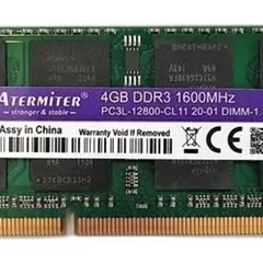 MEMORIA DDR3 4GB 1600 ATERMITER - comprar online