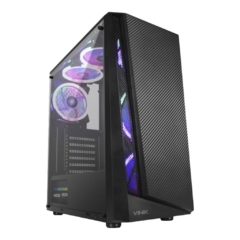 GABINETE GAMER INDUX PRETO GGIVTBK