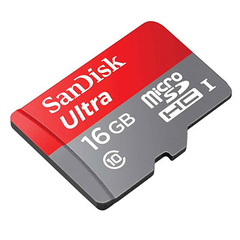 MICRO SD CARTAO DE MEMORIA SANDISK 16GB CLASS 10