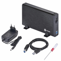CASE EXTERNO PARA HD 3.5 ALUMINIO COM CHAVE I/O USB 3.0 - CHDA-200