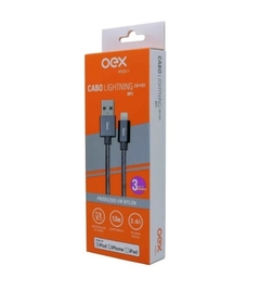 CABO USB LIGHTNING OEX CE-100 HOMOLOGADO - comprar online