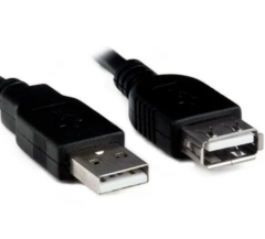 CABO EXTENSOR P/ USB 5.0M PC-USB5002 PLUSCABLE - comprar online