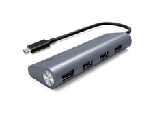 HUB USB-C 4 PORTAS 3.1 COMTAC 9339