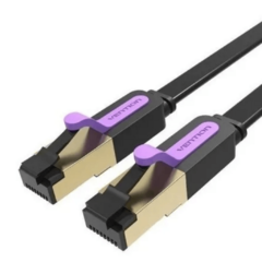 CABO PATCH CORD 7E 0,5 METROS PRETO VENTION