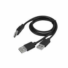 CABO USB Y PARA 2 USB MACHO 2.0 018-1415