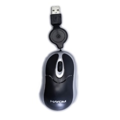 MOUSE OFFICE COM CABO RETRÁTIL – MU2915