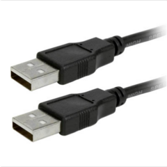 CABO USB 2.0 AM/AM 1.8M PRETO 018-3276 - comprar online