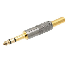 PLUG P10 GOLD STEREO 062-8799